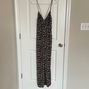 NWT Abercrombie and Fitch floral jumpsuit
